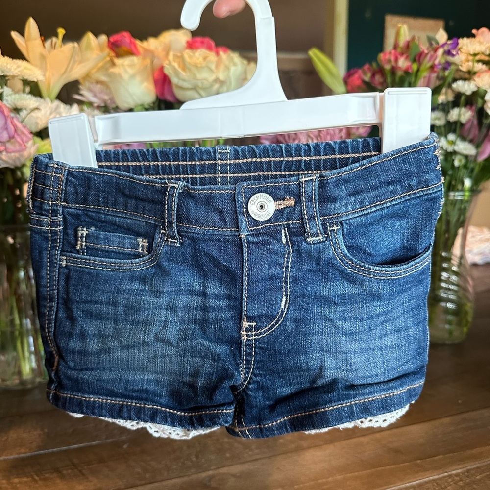 OshKosh B'gosh Blue Jean Shorts Classic Style